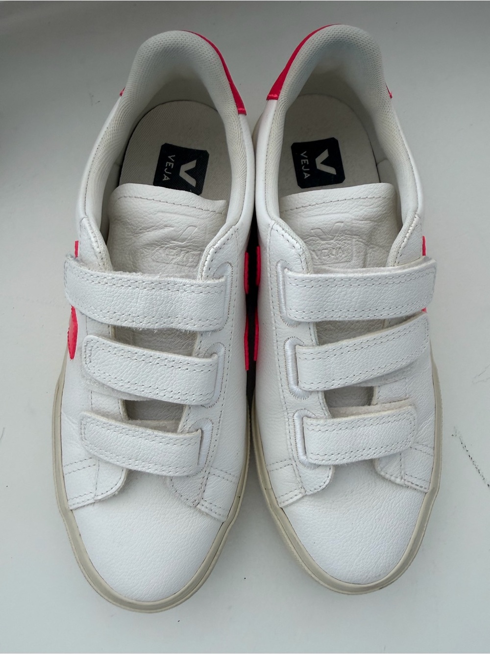 Veja Recife Leather Sneakers Pink Size 9 (40) - Picture 2 of 5